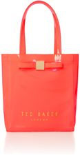 Ted Baker Small pink bowcon tote bag, Pink