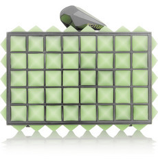 Kotur Rene Glow-In-The-Dark Studded Silicone Clutch: Stand Out In The Crowd  #BagReview