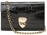 Aspinal Manhattan Clutch Handbag, Black