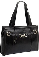 Tula Angelica Large Tote Leather Buckle Handbag, Brown