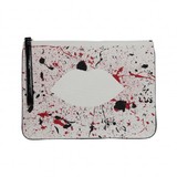 Lulu Guinness Paint The Town Red Hug And Hold Clutch