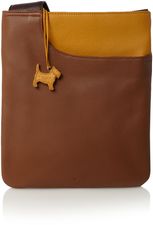 Radley Colourblock small pocket cross body bag, Tan