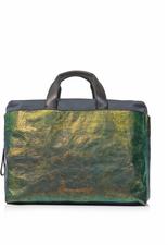 Lanvin Iridescent leather commuting bag