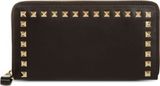 Valentino Rockstud continental leather wallet