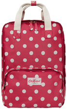 Cath Kidston Button Spot Cranberry Backpack