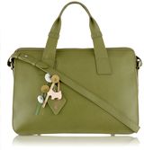Radley Maiden green large leather cross body tote bag, Green
