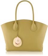 Radley Overton green large leather tote bag, Green