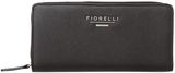 Fiorelli Vera large black zip around purse, Black