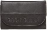 Fiorelli Neema small black flapover purse, Black