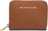 Michael Kors Small saffiano leather wallet Red