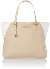 DKNY Saffiano neutral large tote bag, Neutral