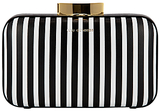 Lulu Guinness Fifi Clutch Bag, Stripe