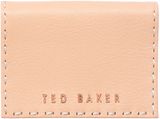 Ted Baker Small orange leather cardholder, Orange