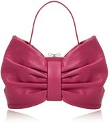 Red Valentino Block pink bow grab bag, Pink