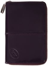 Martine Wester Patent Leather Travel Wallet, Purple