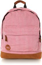 Mi Pac Candy stripe backpack, Red