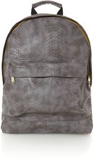 Mi Pac Python print backpack, Grey