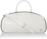 Fred Perry Classic holdall grip bag, White