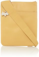 Radley Yellow medium crossbody pocket bag, Yellow