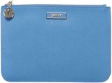 DKNY Saffiano blue pouchette, Blue
