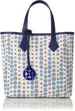 L.K. Bennett Holly small winged tote bag, Blue