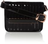 Ted Baker Puca quilted mini crossbody bag, Black