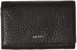 DKNY Tribeca black medium flapover , Flap-over purses , Medium...