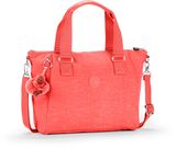 Kipling Amiel medium handbag, Coral