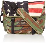 Denim and Supply Ralph Lauren Flag camo messenger bag, Camo