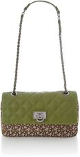 DKNY Quilted Nappa green small cross body bag, Green