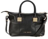 Ted Baker Felmar Small leather tote bag, Black