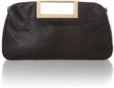 Michael Kors Berkley black clutch bag, Black