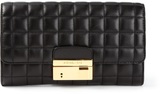 MICHAEL KORS 'Gia' quilted clutch