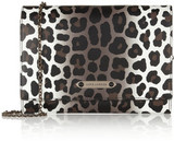 Marc Jacobs All In One leopard-print leather clutch