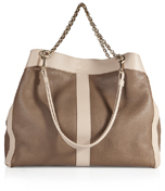 SEE BY CHLOÉ Leather Chain Handle Tote