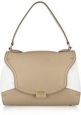 Nina Ricci Two-tone leather shoulder bag