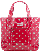 Cath Kidston Day Button Spot Shopper Bag, Cranberry