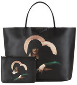 Givenchy Antigona Pixelated Madonna Shopping Bag