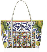 Dolce & Gabbana Majolica Print Escape Bag