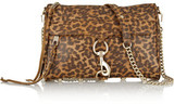 Rebecca Minkoff Leopard-print leather shoulder bag