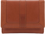 John Lewis Leather Card Holder Wallet, Tan