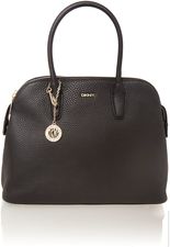 DKNY Tribeca navy triple zip satchel handbag, Navy