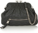 - Marc Jacobs dark-gray Little Stam shoulder bag- Quilted leat...