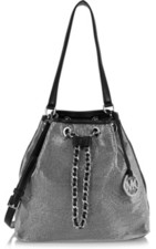 MICHAEL Michael Kors Frankie Mesh leather and chainmail shoulder bag