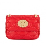 Lulu Guinness Red Quilted Lips Small Eyelet Annabelle