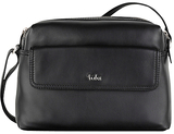 Tula Nappa Originals Medium Leather Across Body Bag Black