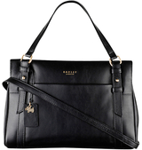 Radley Chelsea Leather Small Zip Top Grab Bag Black