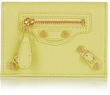 Yellow textured-leather (Lamb)