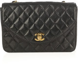 Chanel Vintage Quilted CC-clasp bag