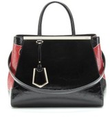 Fendi 2jours Crinkled Patent Leather Tote